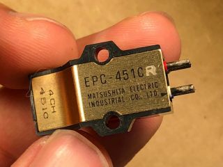 Vintage Panasonic EPC - 451CR 4 - Ch Quad Phono Cartridge w/ stylus Guaranteed 2
