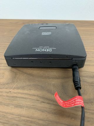 Denon DCP - 100 Audiophile Portable CD Player,  VERY RARE,  Great 5