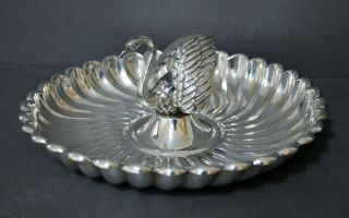 Decorative Spanish Colonial Style Marked Spanish Solid Silver Sculptural Plate S