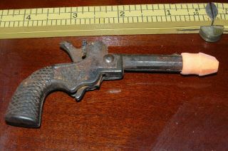 Antique 1930’s Toy - Big Chief Cast Iron Cap Gun - Pistol Collectibles
