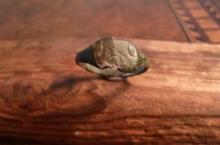 Stunning Anglo Saxon Or Viking Norse Decorated Ring - British Detecting Find