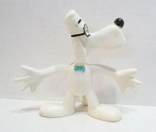 Wham - O 1972 Mr.  Peabody Bendable Figure Bullwinkle Bendy Series Jay Ward Dog