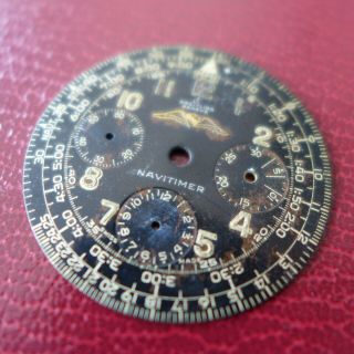 A RARE VINTAGE EARLY 1960s TROPICAL BREITLING NAVITIMER AOPA REF.  806 DIAL 6