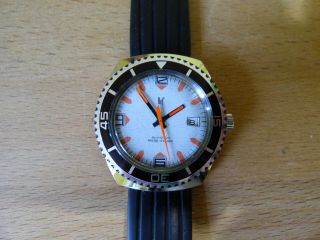 Swiss Vintage Rof Mens Divers Watch,  Late 1960s - Early 1970