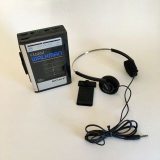 Vintage 1980s Sony Walkman WM - F41 Complete 2