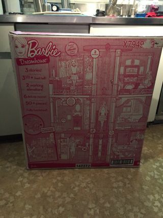 Barbie Dream House 3 Stories Expandable 2 Elevators 2013 - NRFB 3