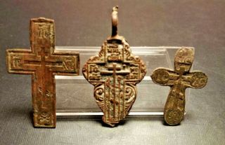 Ancient Bronze Crosses,  Rare Crosses,  Religious Art,  Religious Crosses,