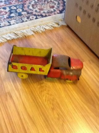 Wyandotte pressed steel,  dump truck.  40s or 50s. 4