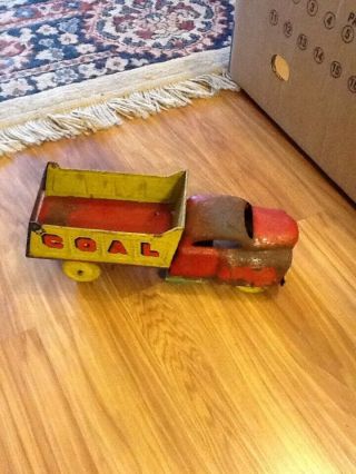 Wyandotte pressed steel,  dump truck.  40s or 50s. 5