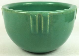 RARE Green 1920s BAUER Pottery 3 - 3/4 inch 