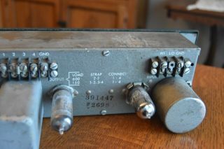 vintage Altec 436C DB compression tube amp amplifier electronics 12