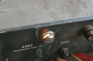 vintage Altec 436C DB compression tube amp amplifier electronics 3