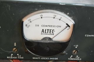 vintage Altec 436C DB compression tube amp amplifier electronics 6