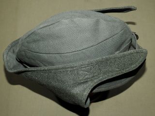 Vtg Pre - WW2 CIVILIAN CONSERVATION CORPS CCC WOOL LINED FIELD CAP US Hat 5