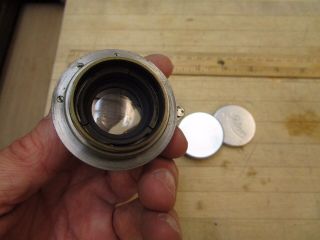 Vintage Leica Leitz Summar 5cm 50mm f/ 2 Standad Lens Screw Mount 4