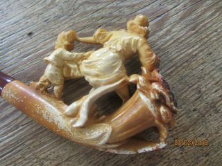 antique j.  koppenhagen meerschaum pipe 7