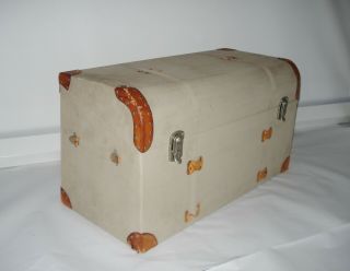 Vintage Excalibur Antique Car Rear Travel Cargo Storage Box Case Luggage Trunk