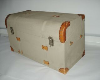 Vintage Excalibur Antique Car Rear Travel Cargo Storage Box Case Luggage Trunk 3