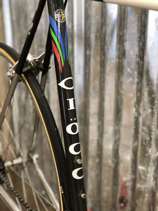 Vintage 1980’s Ciocc Steel Road Bike Campagnolo 56cm TT 5