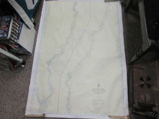 Navigational Chart - Ny State Narge Canal System - Champlain Can 42 X 35 - 24