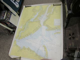 Navigational Chart - York Harbor - 35 X 45 - 22