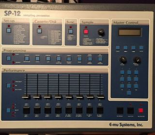 E Mu Sp12 Sampling Drum Machine Sp - 12 Emu Vintage (no Turbo Upgrade)