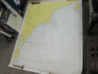 Navigational Chart - Atlantic Coast - Cape Sable To Cape Haiteras 35 X 43 - 19