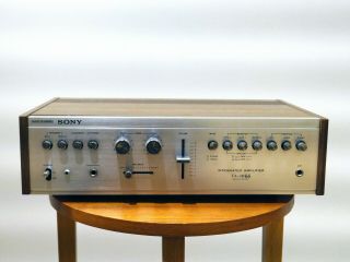 Sony Ta - 1066 Vintage Integrated Stereo Amplifier Stunning Looking Retro Amp