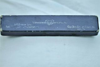 Vintage WATERMANS 46 SAFETY Pen - Fountain Pen - C1918 - USA - Box / Inst 9