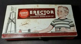Vintage 1959 Erector Set No.  10042 2 Motors And More.