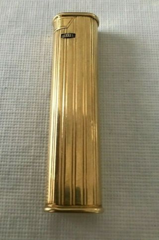 Rare Vintage Dunhill Solid 18K Gold Cigarette Lighter 2