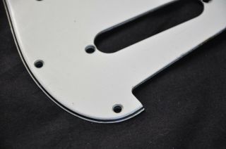1965 - 1966 Vintage Fender Stratocaster PICKGUARD,  Aluminum SHIELD 1960s CBS Strat 6