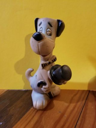 Vintage Rubber Squeaky Toy Huckleberry Hound