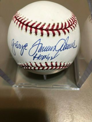Tom Seaver Autographed Baseball - Rare Signature