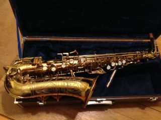 The Buescher Aristcrat Big B Vintage Alto Sax