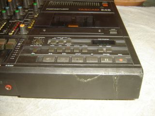 Tascam 246 Portastudio,  for Repair,  Vintage Pro 4 Track Cassette Recorder,  DBX 4