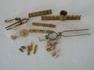 A.  J.  Fisher 50/800 Brass Fittings With 4 Sheets Of Popular Mechanics " Zip "