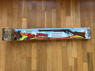 Vintage Red Ryder 50th Anniversary Bb Gun With Bb Strongbox