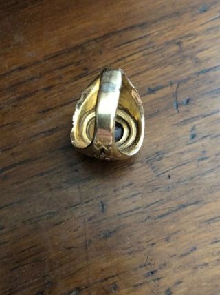 Vintage United States ARMY 10K Gold Filled Ring Size 9.  5 4