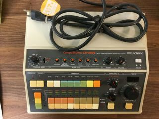 Vintage Roland Compurhythm Cr - 8000 Analog