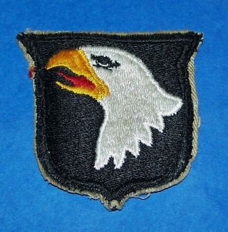 Cut - Edge Post Ww2 101st Airborne Division Type 10 Patch (mild Glow)