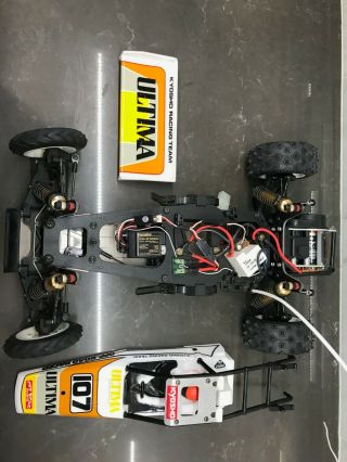 Vintage Kyosho Ultima.  driven maybe twice. 9