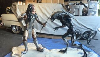 Alien Vs Predator Huge Display Great Cond.  Rare