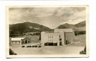 Vintage Postcard Ww2 Hawaii Territory Schofield Barracks Theatre & Bowling Alley