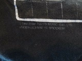 VTG 1994 Brockum PINK FLOYD Division Bell Concert T - shirt Size Large Made In USA 9