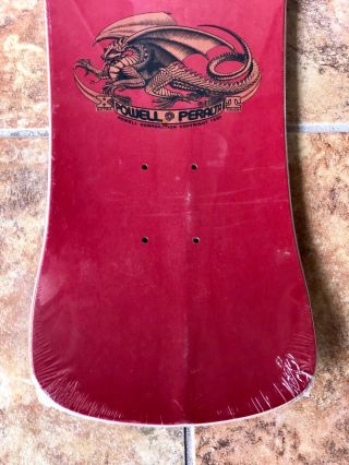 NOS Vintage 1986 Powell Peralta Mike McGill Rare Snake Skin Skateboard Deck 10