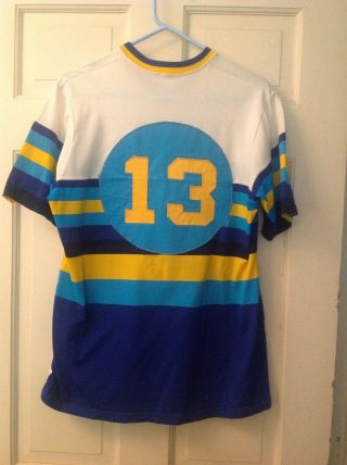 Extremely rare Charleston Charlies game worn jersey from 1979 4