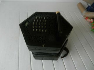 vintage lachenal 55 button concertina 6
