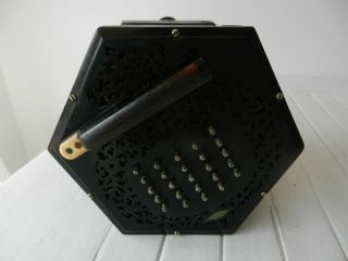 vintage lachenal 55 button concertina 9