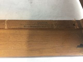 Vintage Marantz WC - 1 Style Wood Cabinet Case For 10B 9